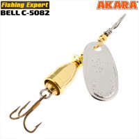 Блесна вертушок Akara Bell C-5082 №5 13гр 001/GO