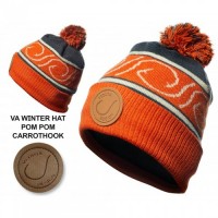 Шапка вязаная VEDUTA Pompom Hat Carrot Hook