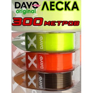 Леска DAYO ROCK-X 300м 0,30 14 lb оранж