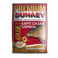 Прикормка DUNAEV PREMIUM, 1кг Карп-Сазан жареный арахис