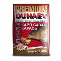 Прикормка DUNAEV PREMIUM, 1кг Карп-Сазан тутти-фрутти