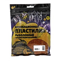 Пластилин ароматизированный LION BAITS 600гр Клубника